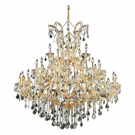 ELEGANT LIGHTING Royal Cut Clear Crystal Maria Theresa 41-Light 2800G52G/RC